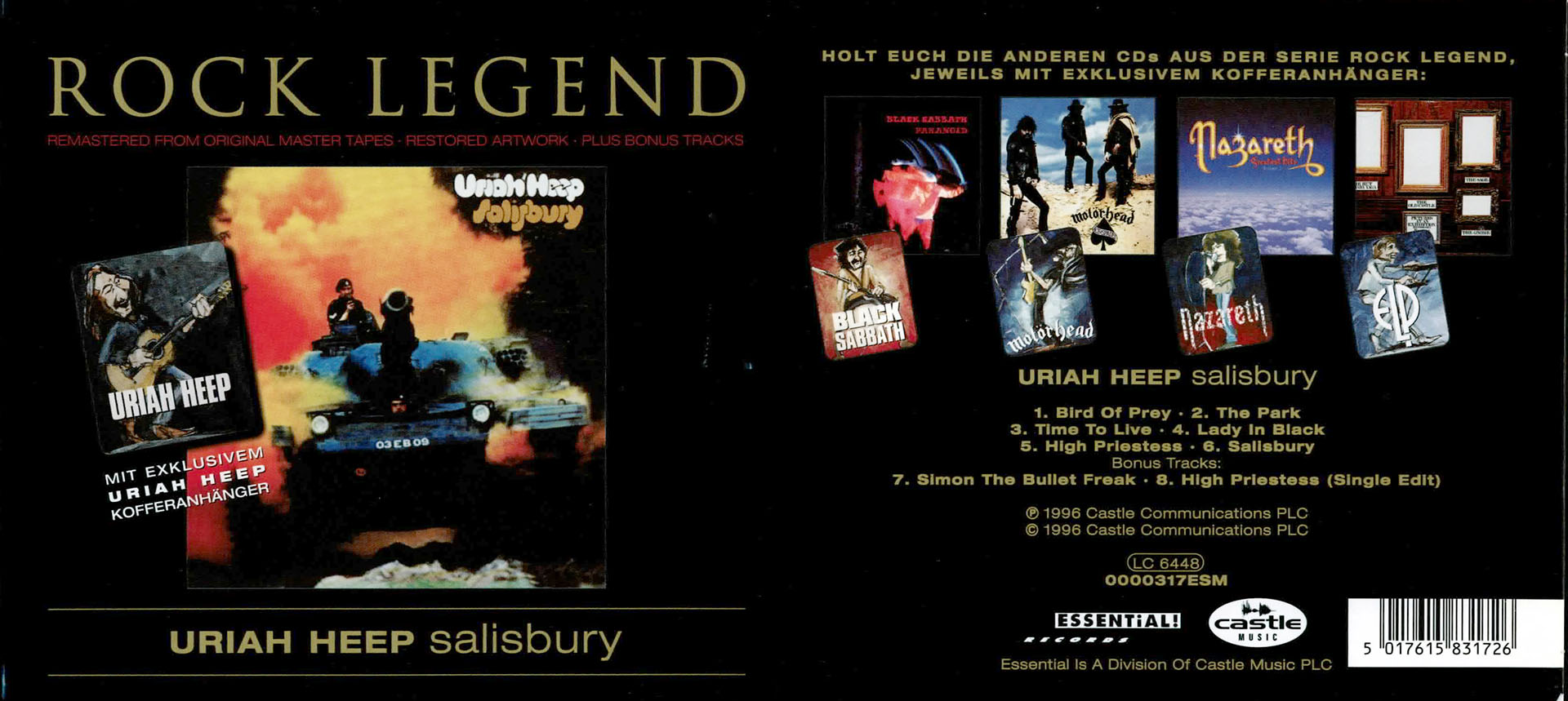 Rock Legend - Uriah Heep - Salisbury - Uriah Heep